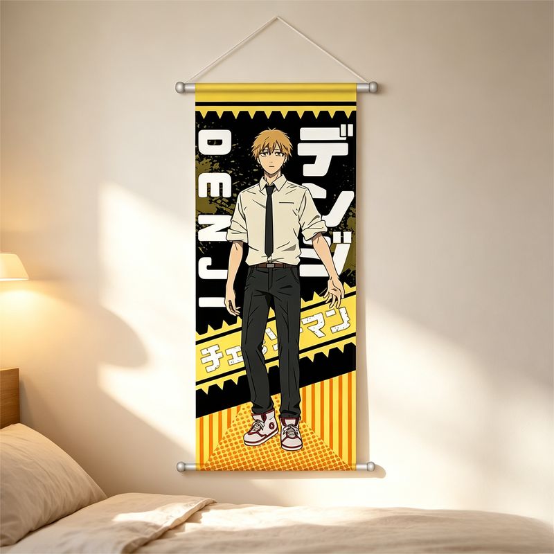 VIKAMA Chainsaw Man Wall Scrol - đánh giá và giá Esports Gaming Poster