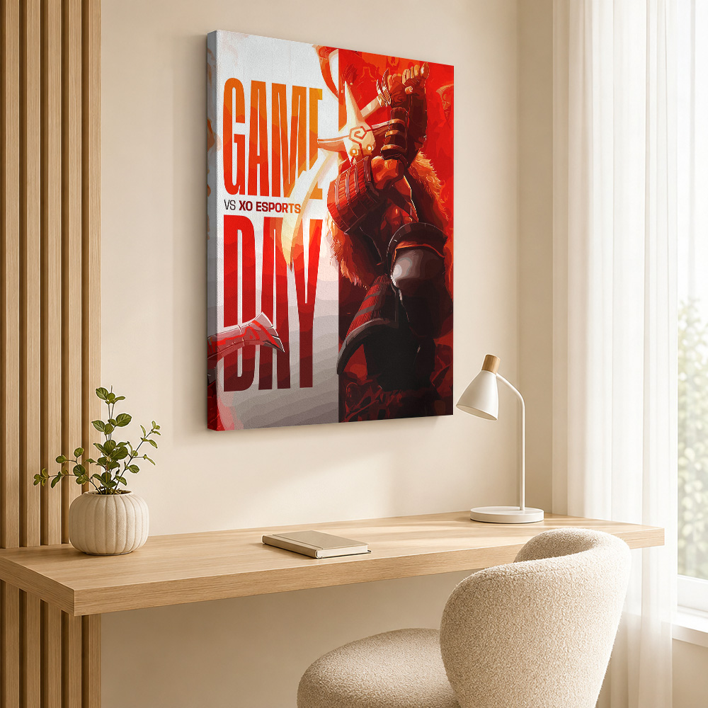 Game Day VS XO Esports Framed  - đánh giá và giá Esports Gaming Poster
