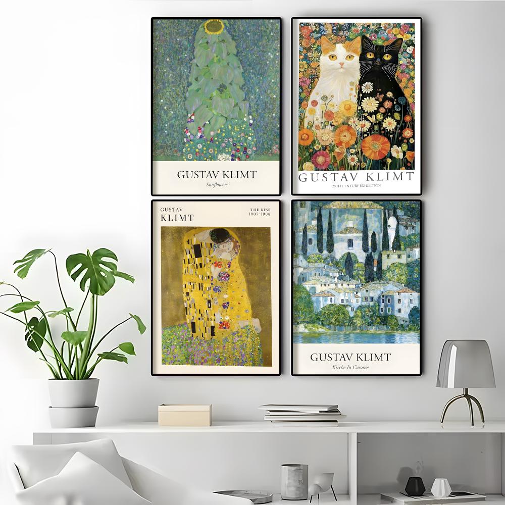 G-Gustav Klimt Art Interior De - đánh giá và giá Esports Gaming Poster