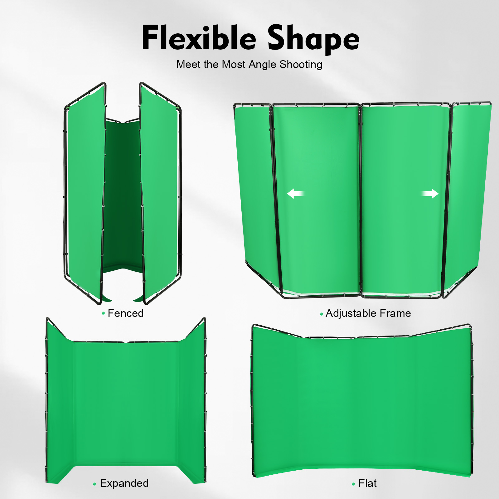 4x2.4m Photography Backdrop St - đánh giá và giá Green Screen Collapsible