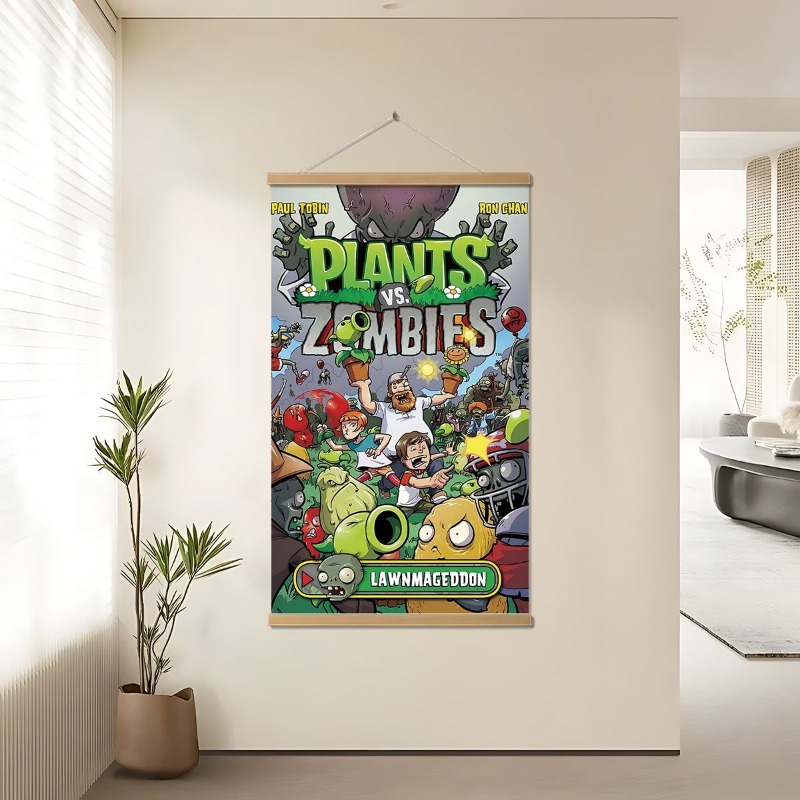 Plants Vs. Zombies Game Wall A - đánh giá và giá Esports Gaming Poster