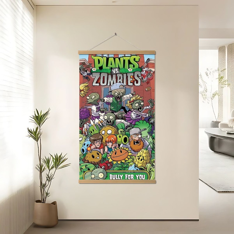 Plants Vs. Zombies Game Wall A - đánh giá và giá Esports Gaming Poster