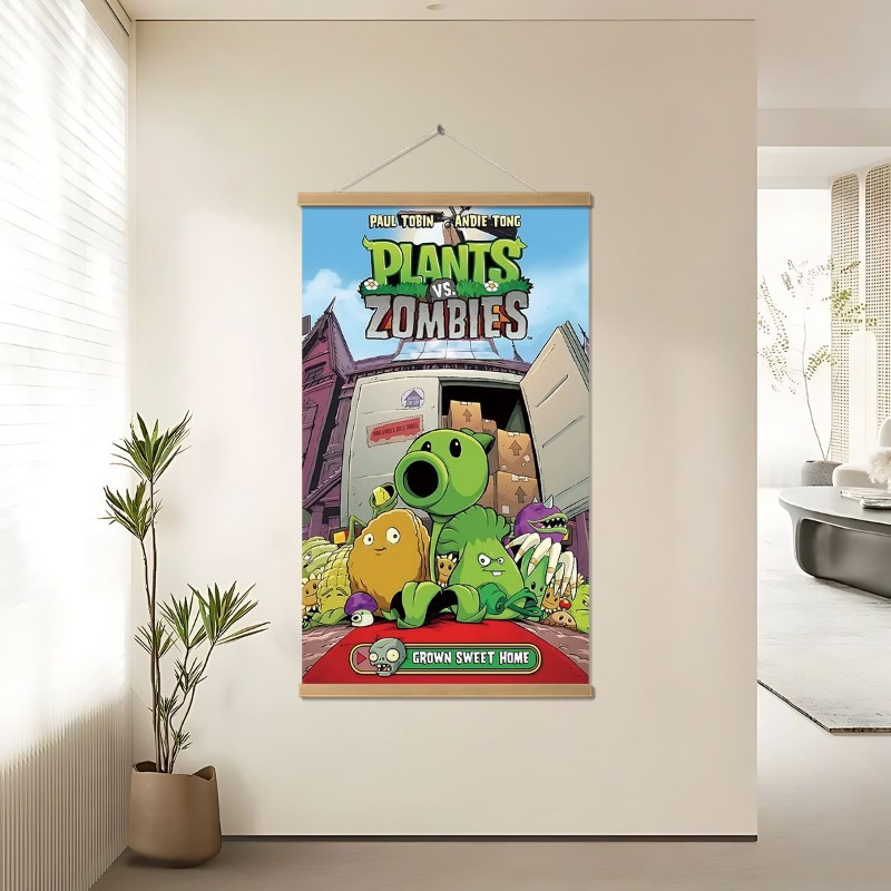 Plants Vs. Zombies Game Wall A - đánh giá và giá Esports Gaming Poster