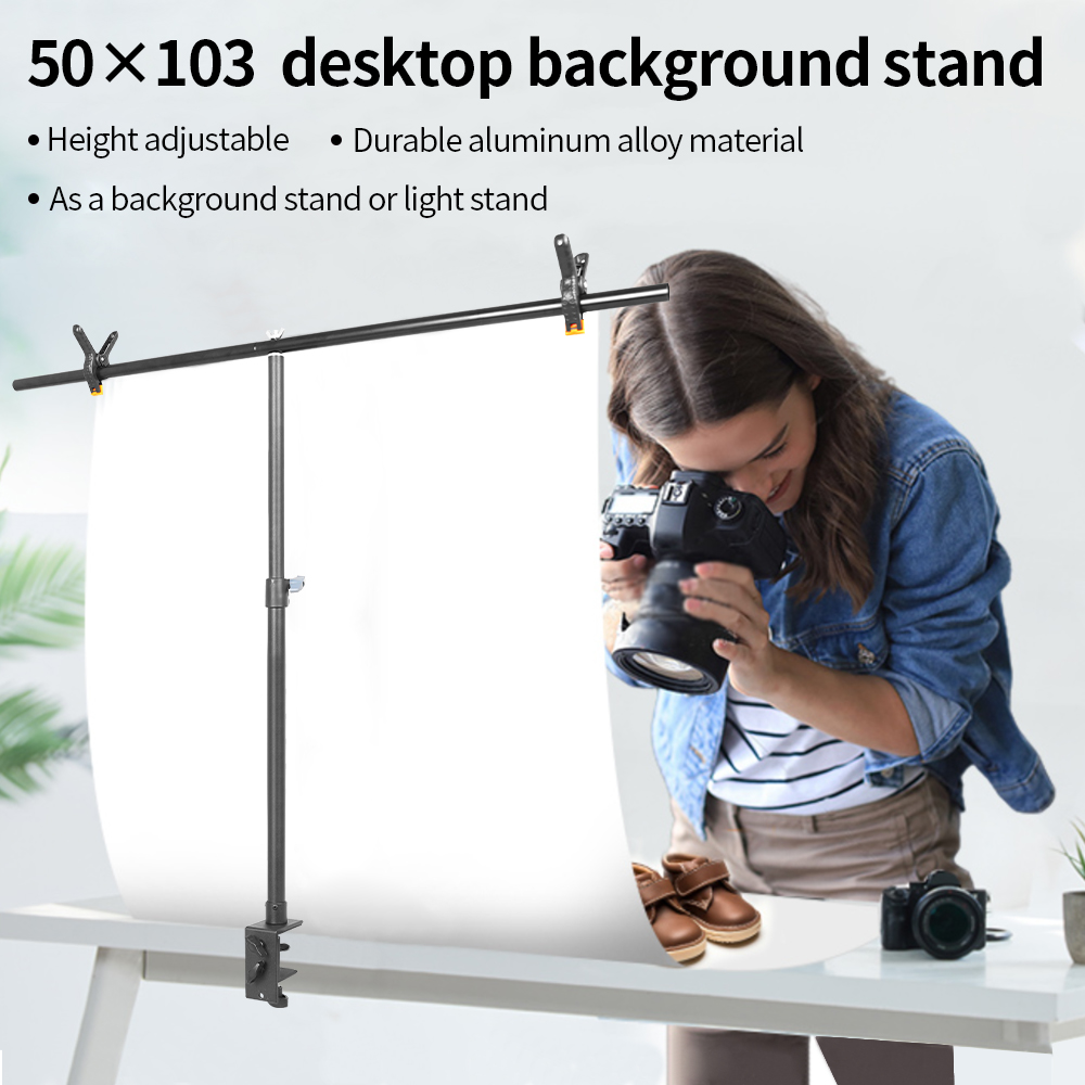Adjustable Small Desk T-shaped - đánh giá và giá Green Screen Collapsible